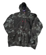 Vintage Ecko Unlimited Digital Graphics Black &amp; Gray Hoodie Mens 3XL Hea... - $116.87 CAD