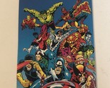 Spider-Man Trading Card 1992 Vintage #66 The Avengers Secret Wars - £1.56 GBP
