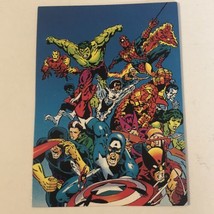 Spider-Man Trading Card 1992 Vintage #66 The Avengers Secret Wars - £1.54 GBP