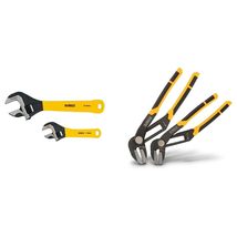 Dewalt Dip Grip Adjustable Wrench 2Pk - £43.18 GBP