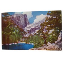 Postcard Dream Lake Hallet Peak Rocky Mountain National Park Colorado Chrome - $6.98