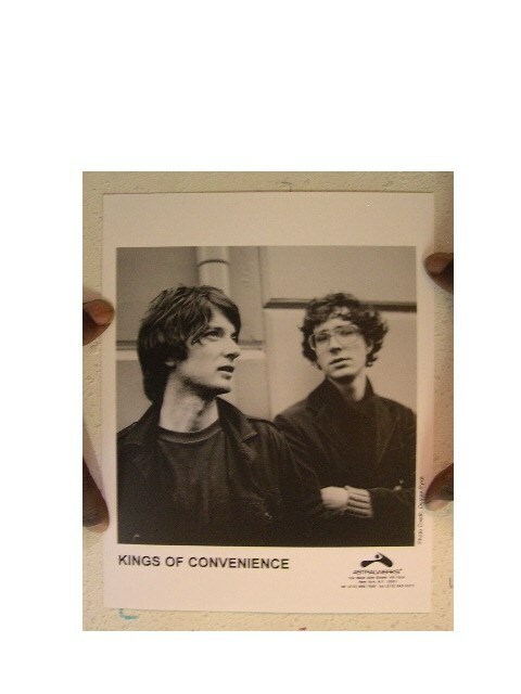 Kings Of Convenience Press Kit And Photo  Riot On An Empty Street - $26.99