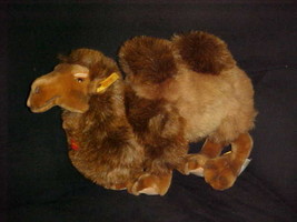 16" Steiff Kamel Two Hump Camel Plush Toy With Tags Number 0405/40 - $148.49