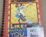 Mary Engelbreit Like Whatever You Do Wire Bound Journal Notebook Colorbo... - $10.35