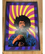 Hand-painted oil painting on Wood Jimi Hendrix  36 X 24  U.S.A.master Ar... - $738.15