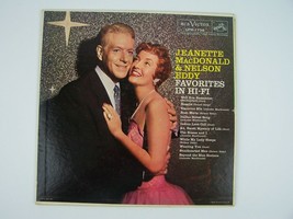 Jeanette MacDonald &amp; Nelson Eddy – Favorites In Hi-Fi Vinyl LP Record Album - £7.90 GBP