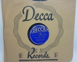 Jimmie Lunceford And His Orchestra ‎– Margie / Like A Ship At Sea  Decca... - $13.81