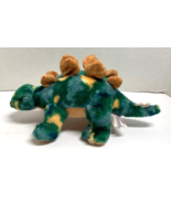 Aurora Plush Stuffed Dinosaur Animal Toy Stegosaurus Green 14 in L - $11.87