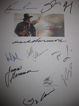Wyatt Earp Signed Film Movie Script Screenplay X10 Autograph Kevin Costner Denni - £15.79 GBP