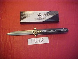 Book# 1532 - Hyper Stryke Tactical Pocket Knife - $23.76