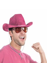 Forum Novelties Pink Cowboy Deluxe Hat - £33.71 GBP