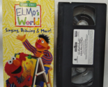 VHS Sesame Street - Elmos World - Singing, Drawing More (VHS, 2000, Slip... - $14.99