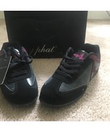 Baby Phat Girls Black Pink Casual Sneakers Shoes Low Top Choose Your Size - $36.99