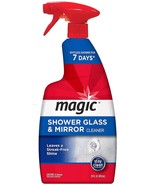 Shower Glass Mirror SPRAY CLEANER Anti Fog remove bathroom soap scum MAG... - £23.18 GBP