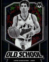 2019 Panini Mosaic #5 John Stockton Old School EX-B113R2 - £11.68 GBP