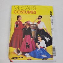 Vintage McCall&#39;s 8899 Sewing Pattern Miss Costumes Size XL 20 22 - $11.30