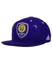 NWT New Orlando City SC adidas MLS Academy Purple One Size Snapback Hat Cap - $19.75