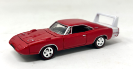 Vintage Johnny Lightning Red And White 1969 Dodge Daytona Mopar Muscle Car - £5.93 GBP