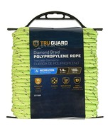 MIBRO Group (The) 643521 Reflective Poly TG 1/4x100Lime Ref Rope - $35.20 CAD