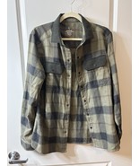 Kuhl Khaos Flannel Men&#39;s Button Down Long Sleeve Shirt Size M - $556.59 MXN