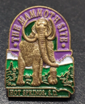 The Mammoth Site - Hot Springs South Dakota Lapel Hat Backpack Pin - £11.59 GBP