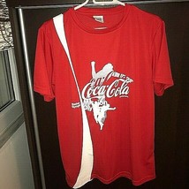 coca cola red t shirt mission olympic 2014  schutzmarken size M boys - £33.17 GBP