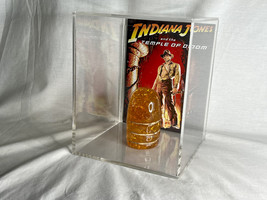 Indiana Jones, Sankara Stone, Solid Amber Resin, Glass Crystals, Case - £172.59 GBP