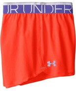 Under armour Ragazzi Solido Play Up Atletico Shorts-Rocket Rosso, Piccolo - £14.00 GBP