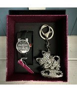 Rocawear Women’s Quartz Analog Watch with Bling Kitty Keychain Gift Set - $44.22