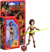 Dungeons &amp; Dragons Cartoon Classics Diana 6&quot; Action Figure Mint in Box - £12.49 GBP