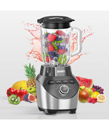 Countertop Blender for Smoothies with 64 oz Glass Jar Kitchen - £298.43 GBP