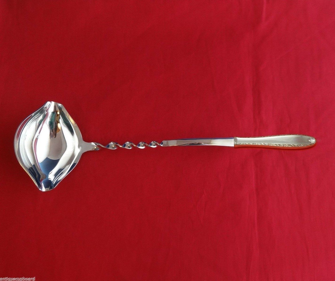Primary image for Southern Charm by Alvin Sterling Silver Punch Ladle Twist 13 3/4" HHWS  Custom
