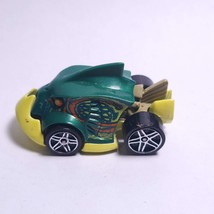 2011 Hot Wheels Piranha Terror HW Creature Cars PR5 Green Loose 1:64 car - £0.77 GBP