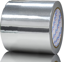 Aluminum Foil Tape, Silver, for HVAC,ductwork Metal Duct Tape (4&quot; x 20m ... - £17.22 GBP