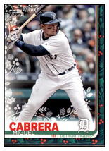 2019 Topps Holiday Miguel
 Cabrera Detroit Tigers Baseball Card NMBU1 - £1.70 GBP