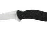 Kershaw 1620 Scallion Black Handle Folding Knife 2in Blade Pocket Clip - $56.99