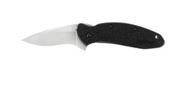 Kershaw 1620 Scallion Black Handle Folding Knife 2in Blade Pocket Clip - $56.99
