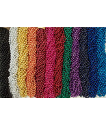 60 Football Superbowl Tailgate BCS Playoff Mardi Gras Beads Necklaces 5 Doz - £15.81 GBP