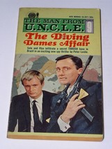 The Man From U.N.C.L.E. Paperback Book Vintage 1967 The Diving Dames Affair - $7.99