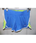 NIKE DRI-FIT Light Blue Running Athletic Shorts Lined W/Pocket Size S Wo... - €18,96 EUR