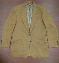 Vintage FIORAVANTI COUTURE camel 100% CASHMERE SPORT COAT/ Jacket blazer - £45.89 GBP