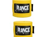 Set of 2 Boxing Hand Wraps 120 Inch Yellow MMA Muay Thai Wrist Support B... - $17.99