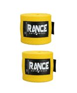 Set of 2 Boxing Hand Wraps 120 Inch Yellow MMA Muay Thai Wrist Support B... - $17.99