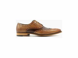 Stacy Adams Tinsley Wingtip Oxford Mens Shoes Lace Up Tan Multi 25092-238 image 2