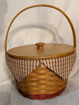 Longaberger 1999 Homestead Collectors Club Edition Basket Lid Liner Protector - £26.62 GBP