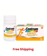 1X 60&#39;s New Centrum Energy B-Vitamins and Minerals + Vitamin C &amp; E Free ... - $28.21