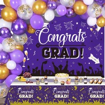 Graduation Decorations for Class of 2023, 80Pcs Graduation Balloons+ 1Pc... - £15.81 GBP