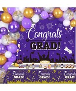 Graduation Decorations for Class of 2023, 80Pcs Graduation Balloons+ 1Pc... - £15.63 GBP