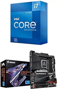 Intel Core i7-12700KF + GIGABYTE Z790 AORUS Elite AX Motherboard - $758.99