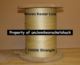 Kevlar Woven Line 1000# 3/16&quot; Great For Shock Cords 10&#39; Made with Kevlar - £5.58 GBP